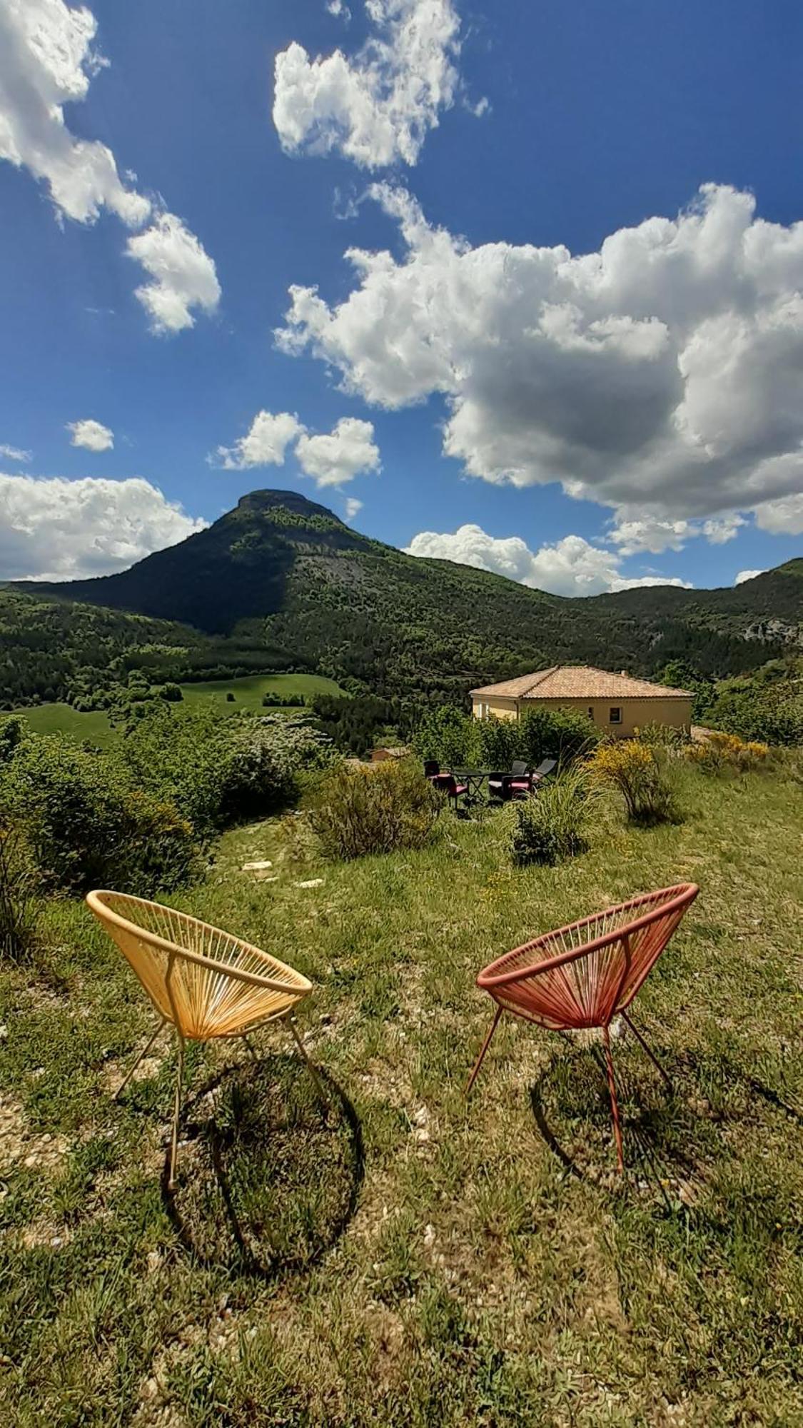 Les Terrasses Du Paradis Orpierre Exterior foto